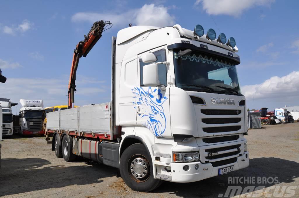 Scania R580 6X2 Camiones grúa