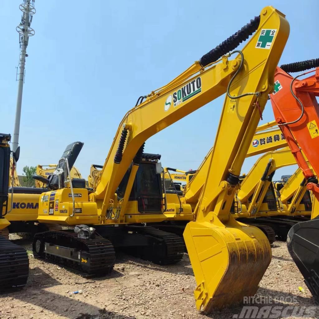 Komatsu PC 200 Excavadoras sobre orugas