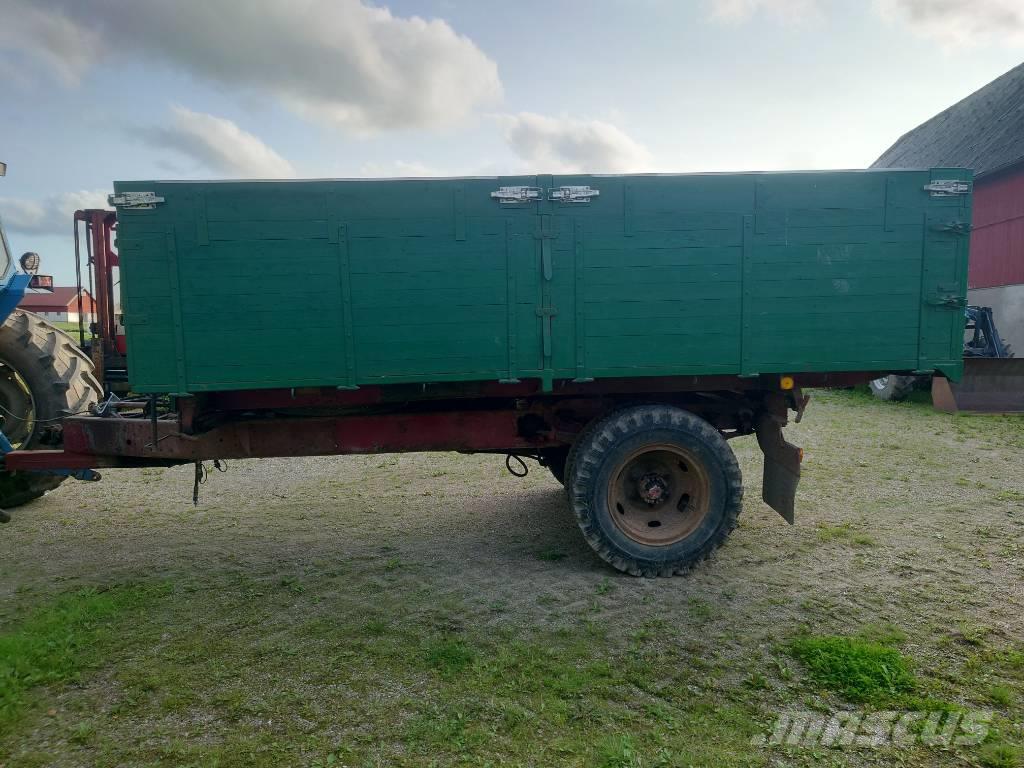  Lastbilsbakända Kärra Carros de trasladar grano