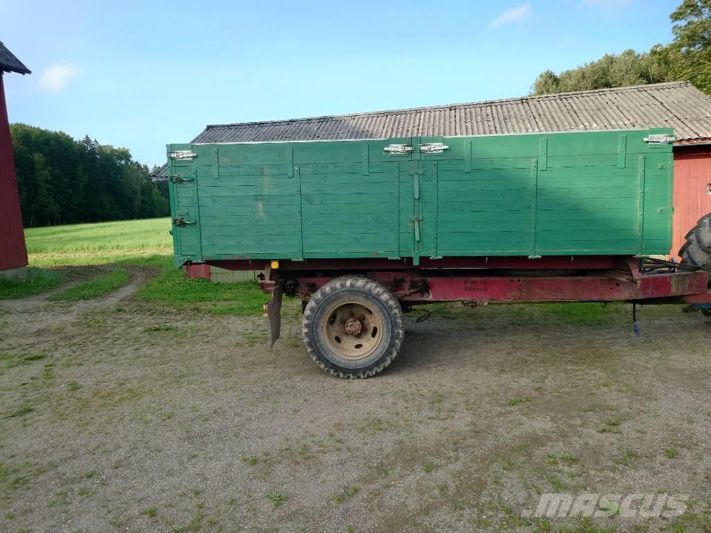  Lastbilsbakända Kärra Carros de trasladar grano