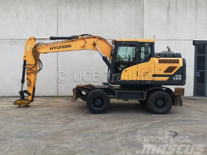 Hyundai HW140 Excavadoras de ruedas