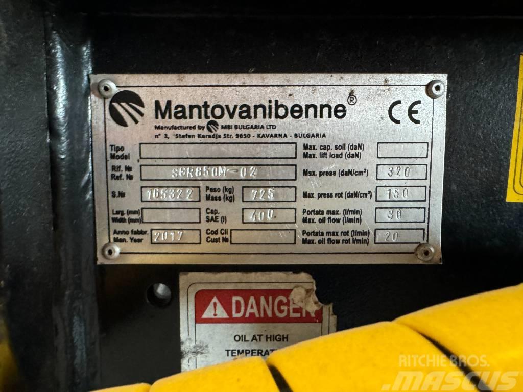 Mantovanibenne SGR850 Pinzas