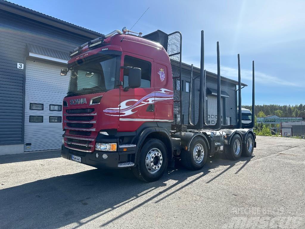 Scania R620 8x4 Transportes de madera