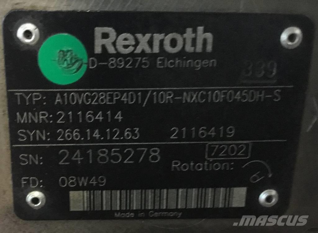 Rexroth A10VG28R Hidráulicos