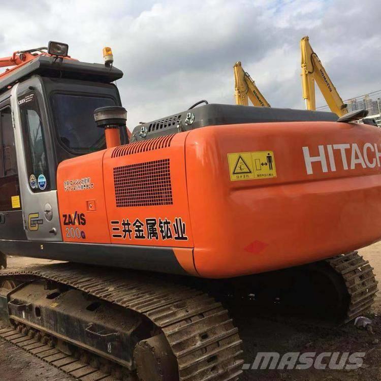 Hitachi zx200 Excavadoras sobre orugas