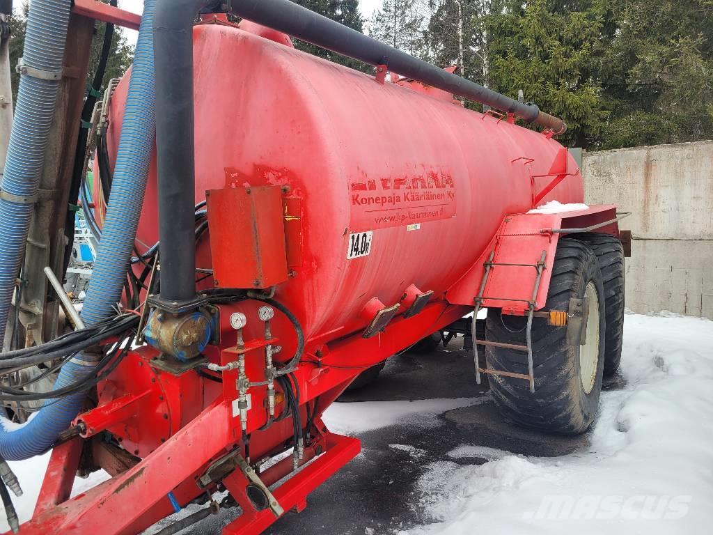 Livakka 14m3 pumppukuormaimella Tanques para abono líquido