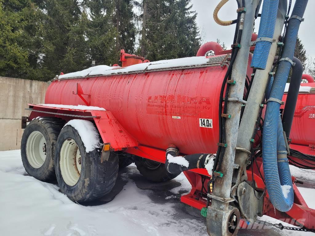 Livakka 14m3 pumppukuormaimella Tanques para abono líquido