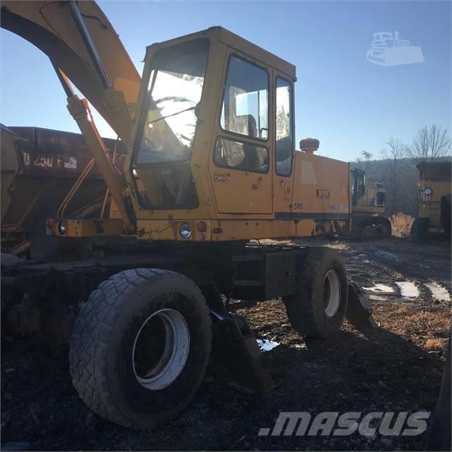 John Deere 592 Excavadoras de ruedas