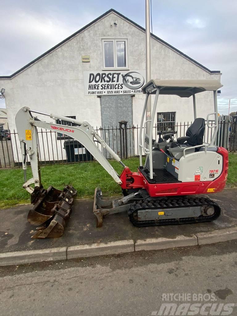 Takeuchi TB 216 Miniexcavadoras