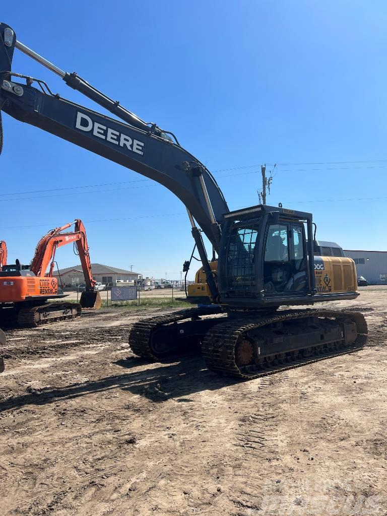 John Deere 300 Excavadoras sobre orugas