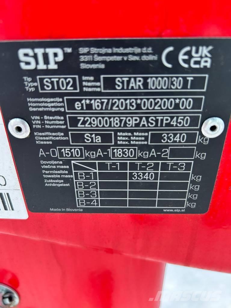 SIP Star 1000 Segadoras hileradoras