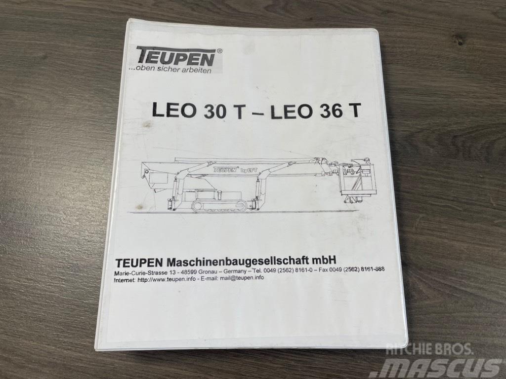 Teupen Leo 36T Plataformas con brazo de elevación telescópico