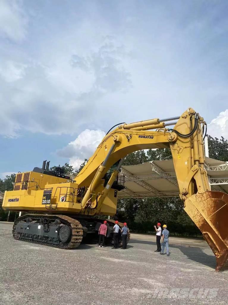 Komatsu PC 2000 Excavadoras sobre orugas