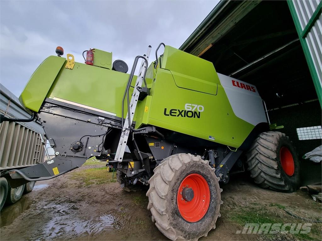 CLAAS Lexion 670 Cosechadoras combinadas