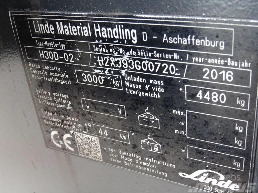 Linde H30D-02 Camiones diesel