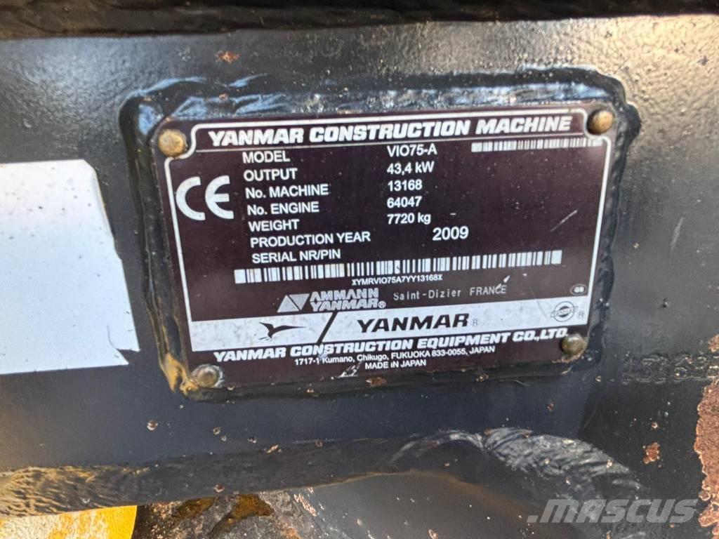 Yanmar Vio 75 Excavadoras 7t - 12t