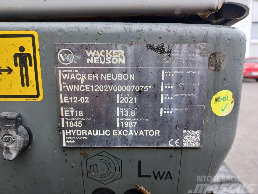 Wacker Neuson ET18 Excavadoras sobre orugas