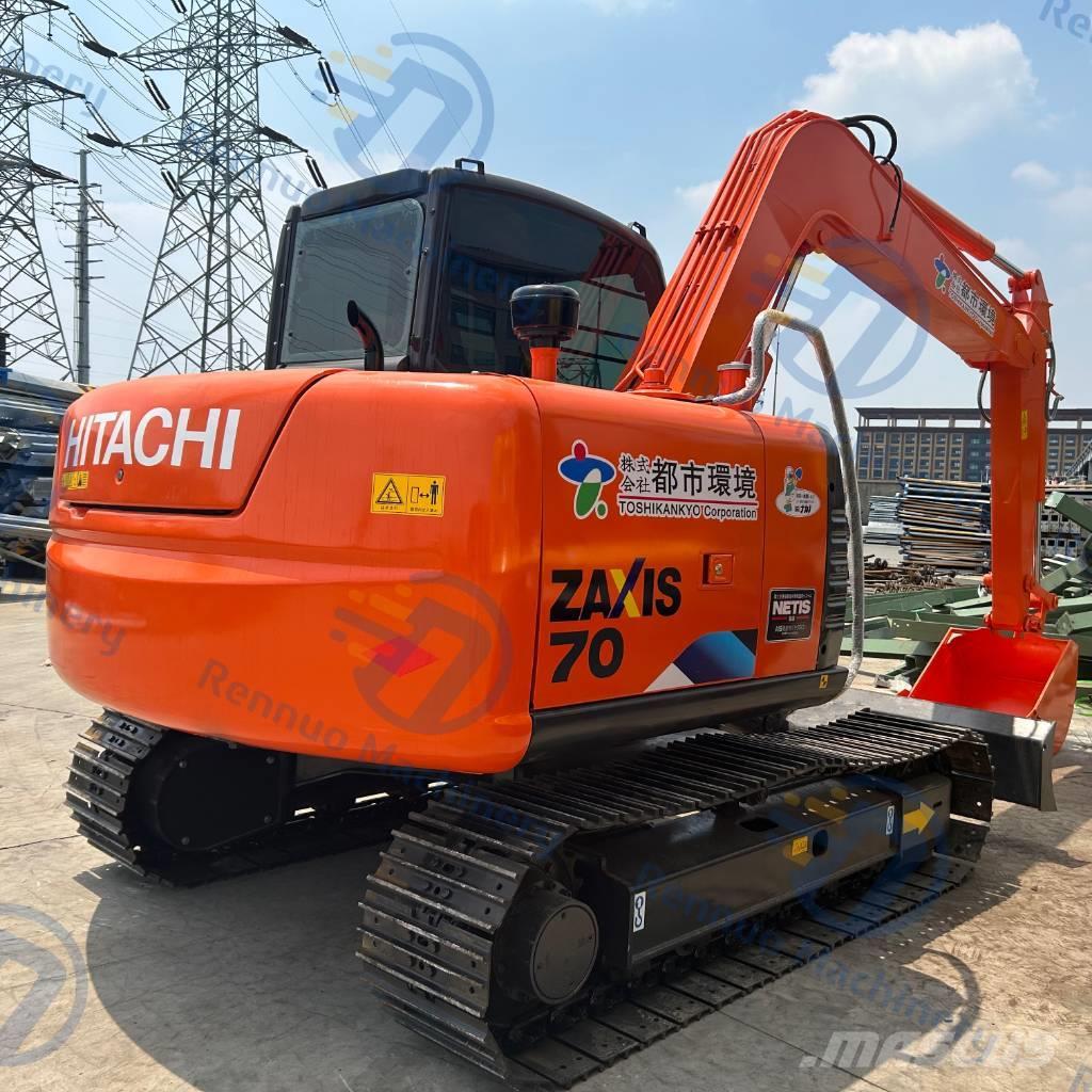 Hitachi ZX70 Excavadoras sobre orugas