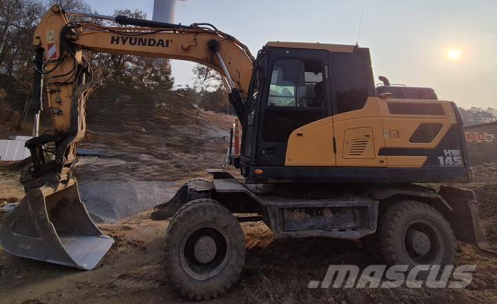 Hyundai HW 145 Excavadoras de ruedas