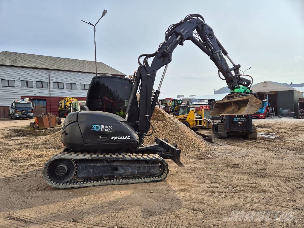 Mecalac MCR8 Miniexcavadoras