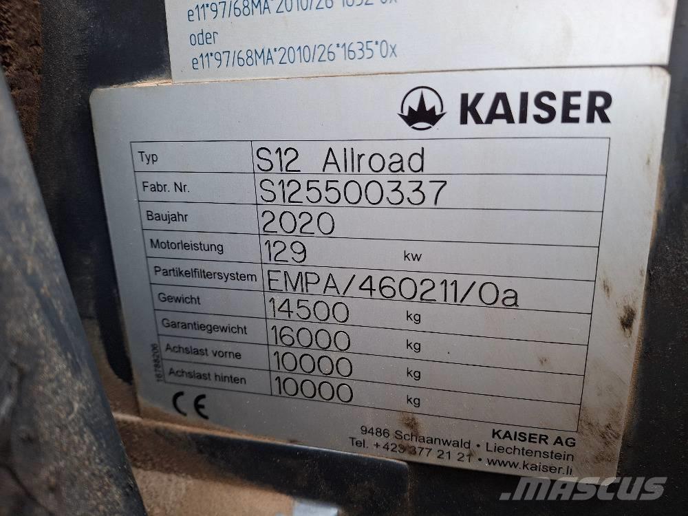 Kaiser S12 Allroad Excavadoras de ruedas