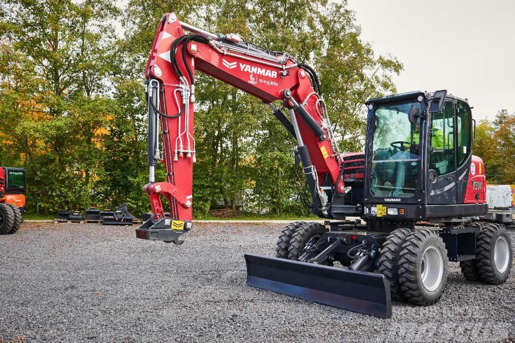 Yanmar B95W Excavadoras de ruedas