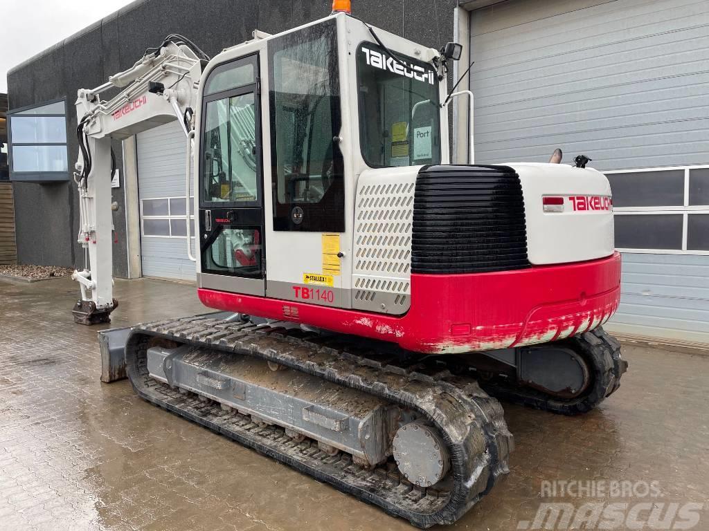 Takeuchi TB1140 Excavadoras sobre orugas