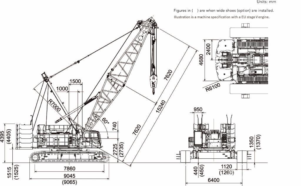 sumitomo SCX2800A-3 Grúas de oruga