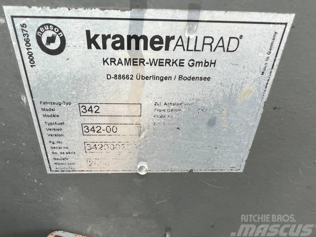 Kramer 380 shovel Cargadoras sobre ruedas