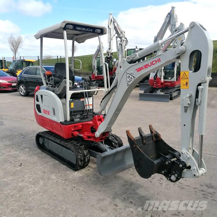 Takeuchi TB216 Miniexcavadoras