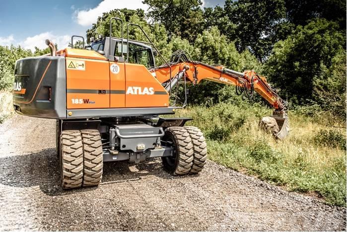 Atlas 175W Excavadoras de ruedas