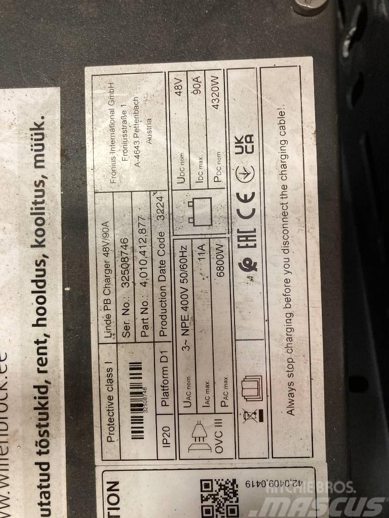 Linde R14/1120 Montacargas de alcance de gran altura