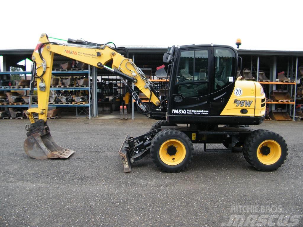 Yanmar B95W Excavadoras de ruedas