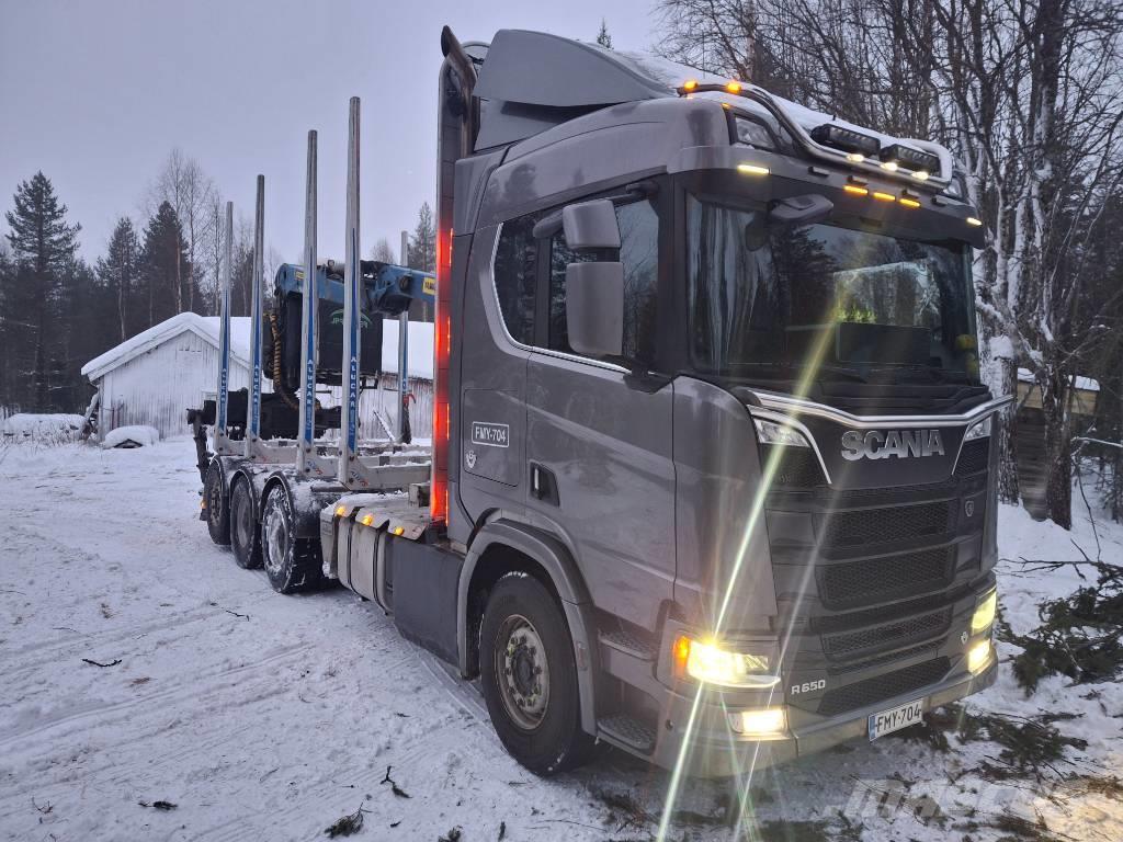 Scania R 650 Transportes de madera