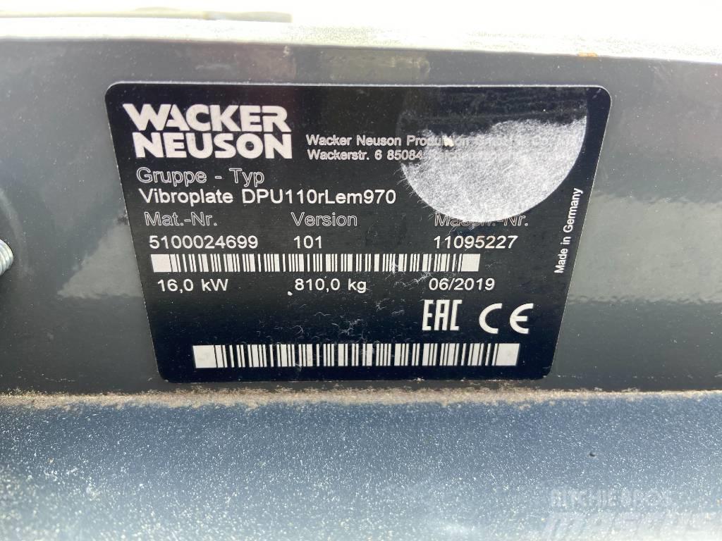 Wacker Neuson DPU110rLem970 Placas compactadoras