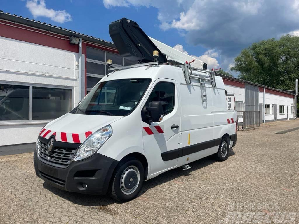 Renault Master Hubarbeitsbühne KLUBB K26 Korb 200kg EURO 6 Plataformas sobre camión