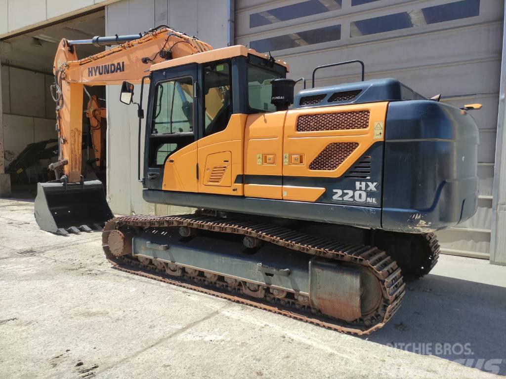 Hyundai HX 220 Excavadoras sobre orugas