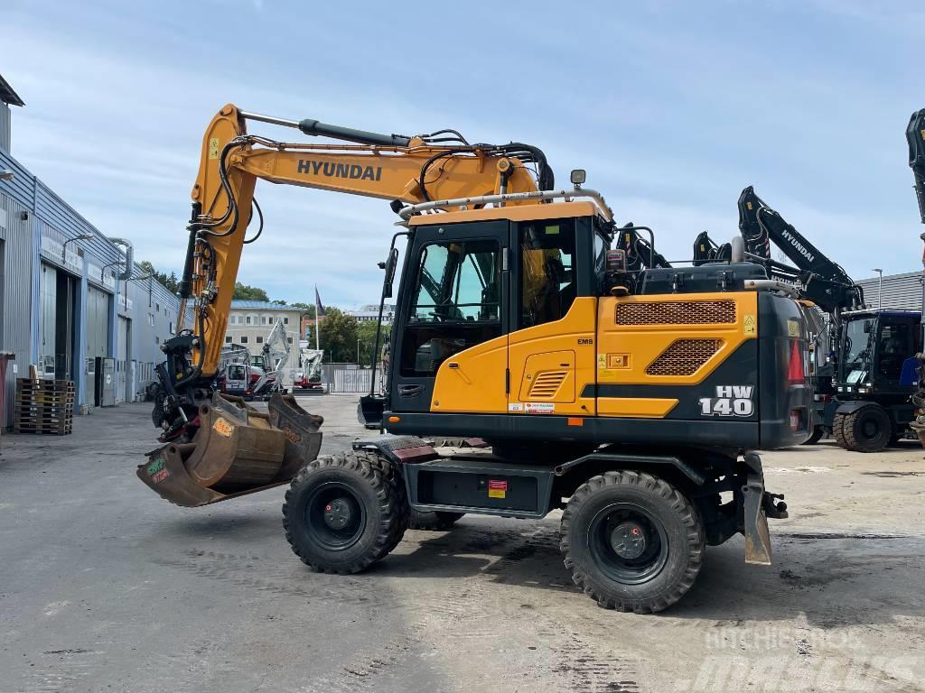 Hyundai HW140 Excavadoras de ruedas