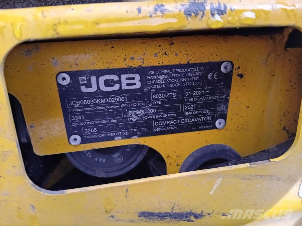 JCB 8030 ZTS Miniexcavadoras