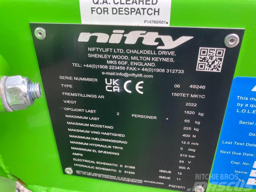 Niftylift 150TET Plataformas remolcables