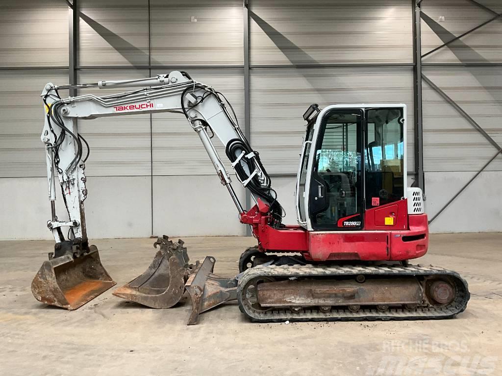 Takeuchi TB280FR Excavadoras 7t - 12t