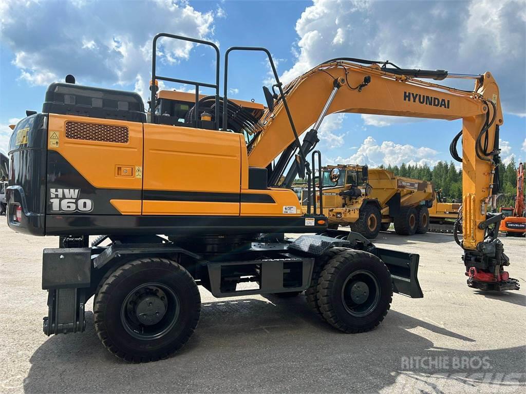 Hyundai HW160 Excavadoras de ruedas