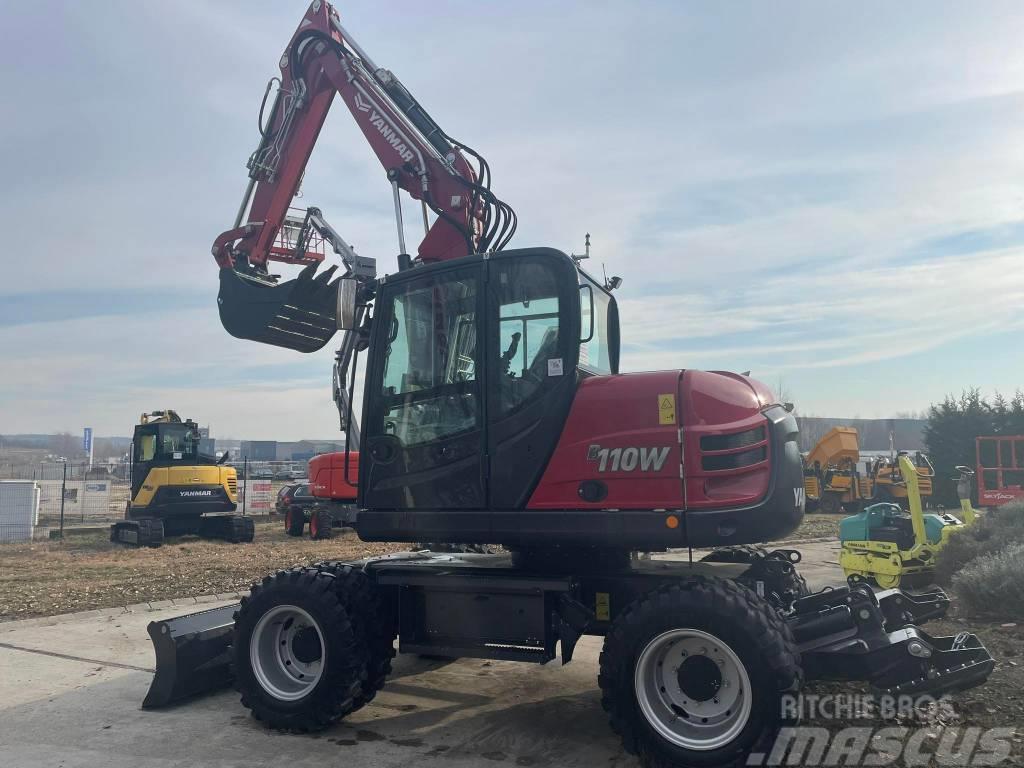 Yanmar B110W Excavadoras de ruedas