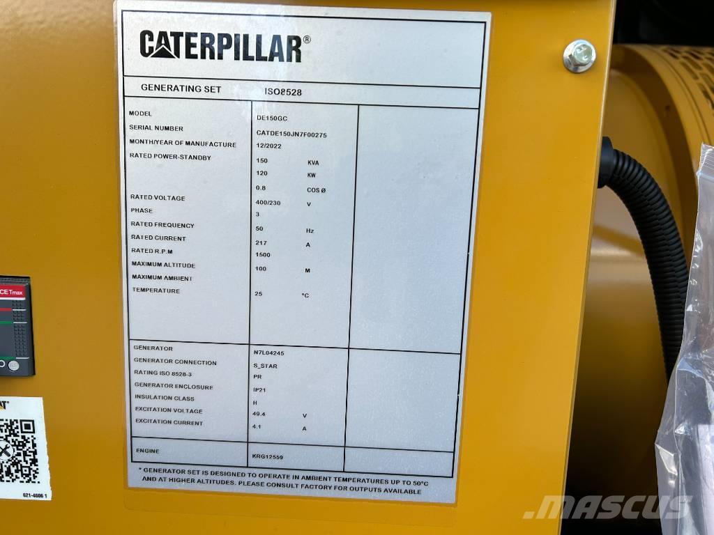 CAT DE 150 Generadores diésel