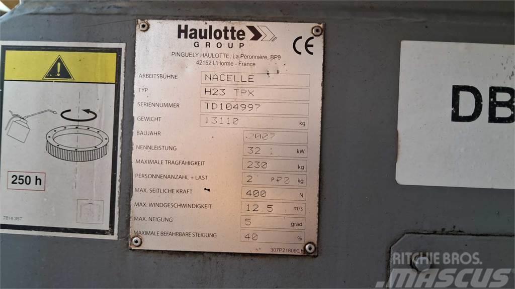 Haulotte H23TPX Plataformas con brazo de elevación telescópico