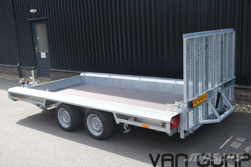  Vlemmix Machinetransporter 3500KG 400*180 2X AS 18 Remolques de cama baja