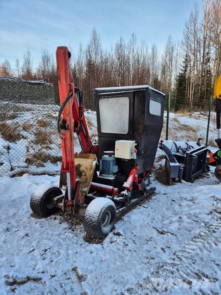  Elektrisk Grävmaskin Kyrkogrävare Miniexcavadoras