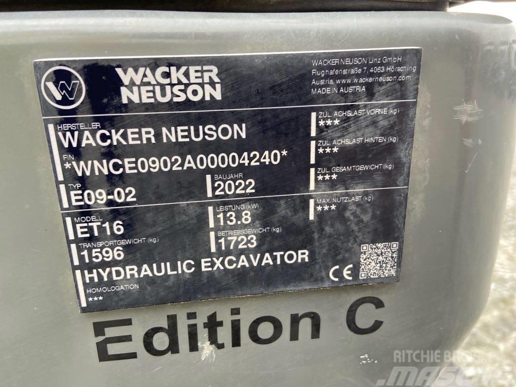 Wacker Neuson ET16 Excavadoras sobre orugas