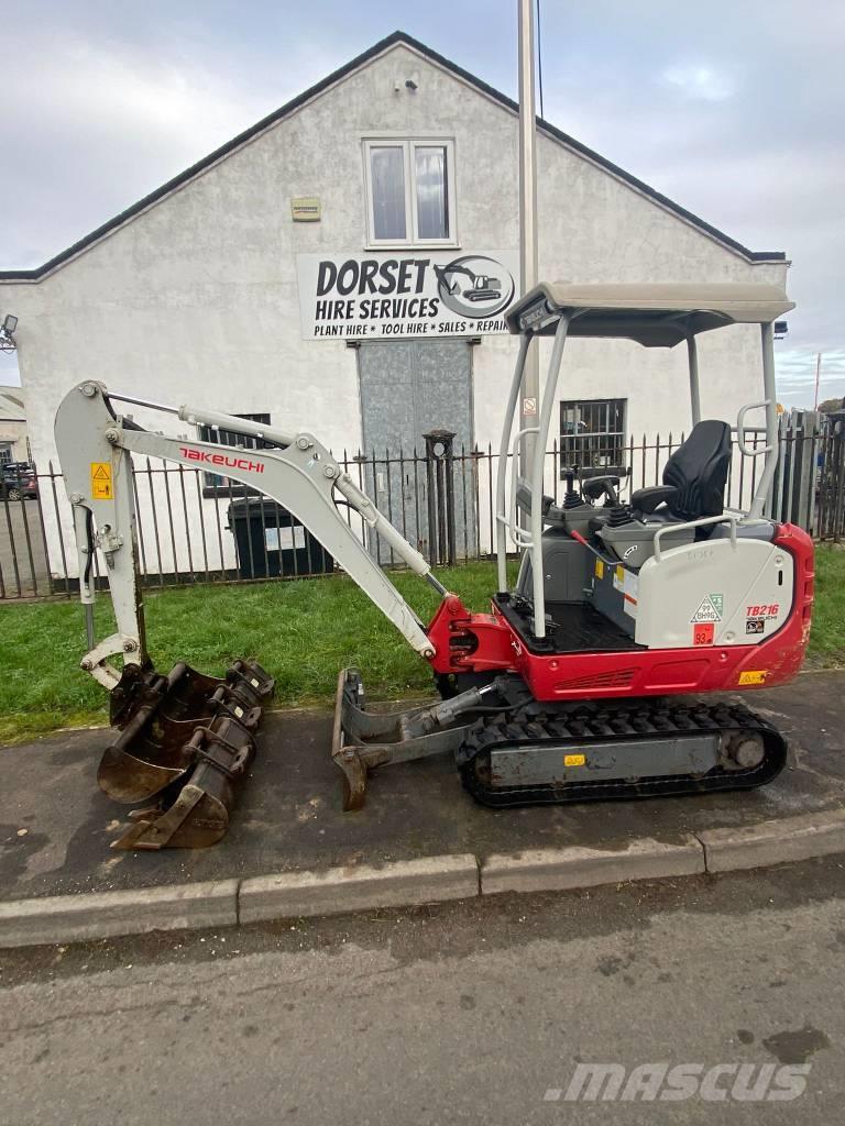 Takeuchi TB 216 Miniexcavadoras