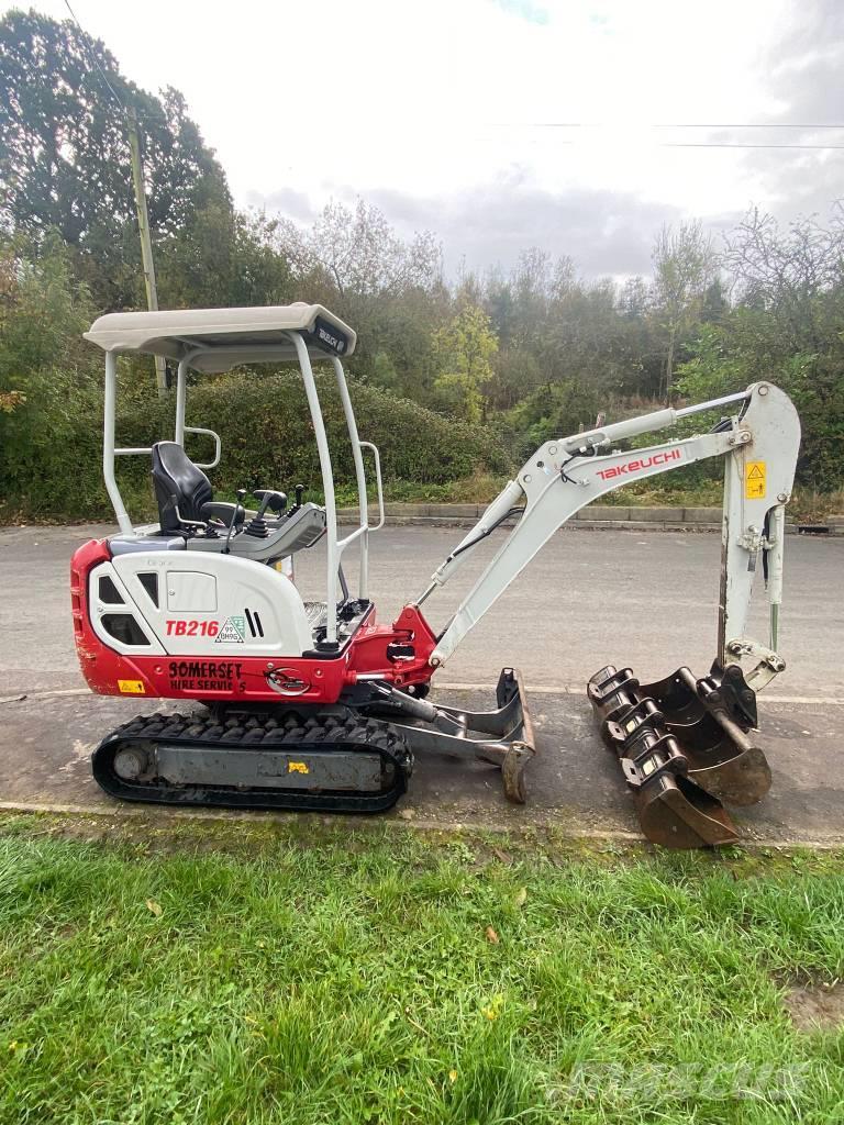 Takeuchi TB 216 Miniexcavadoras